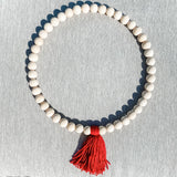 Wood Wreath (with Solid Tassel)