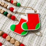 Holiday Pacifier Clip